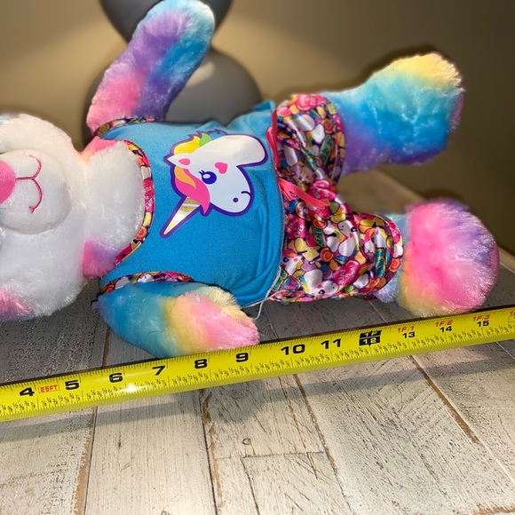 Build A Bear Great Wolf Lodge Rainbow Wolf - Picture 6 of 6